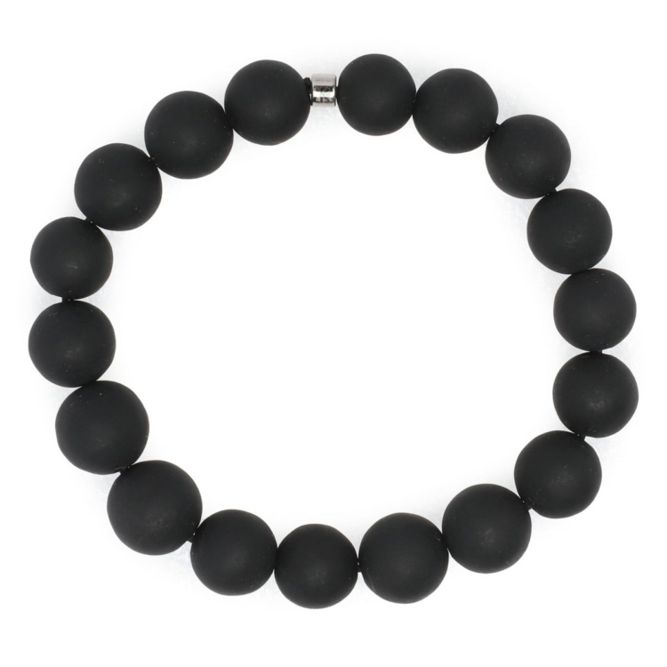 Round "Bian Shi" Healing Stone Bracelet - Image 2