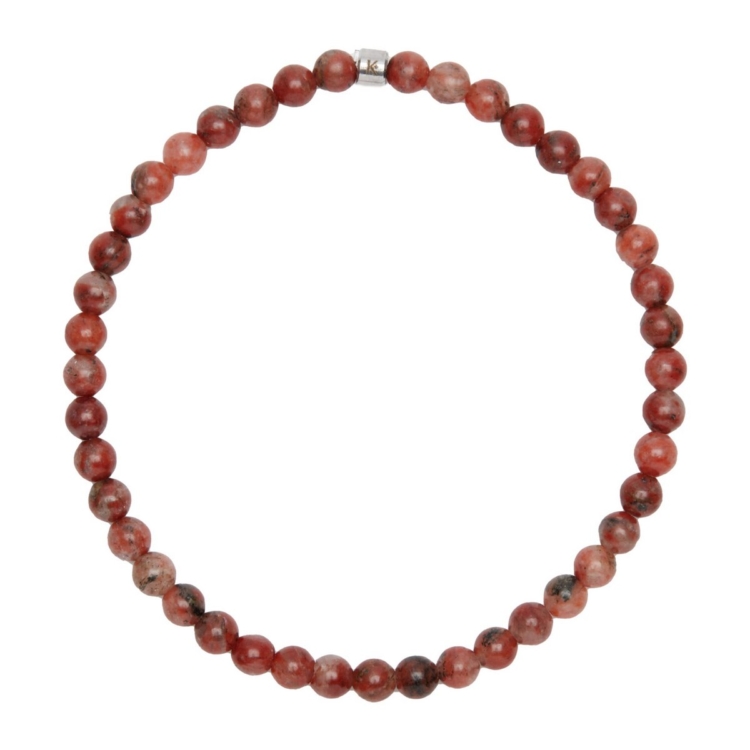 Mini Bracelet "Energy" in Red Jasper - Image 2