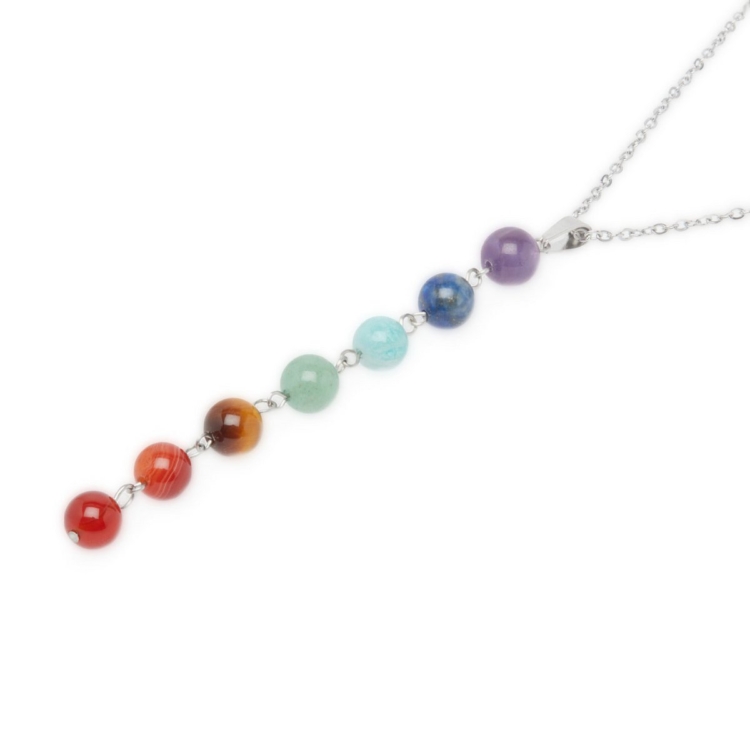 Necklace "Pearls of the 7 Chakras" - Image 3