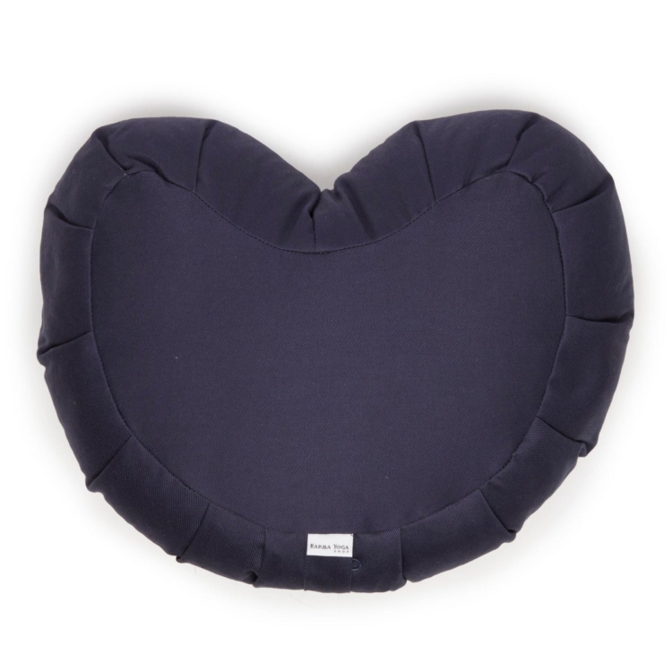 Zafu Heart navy blue (cotton / buckwheat) - Image 3