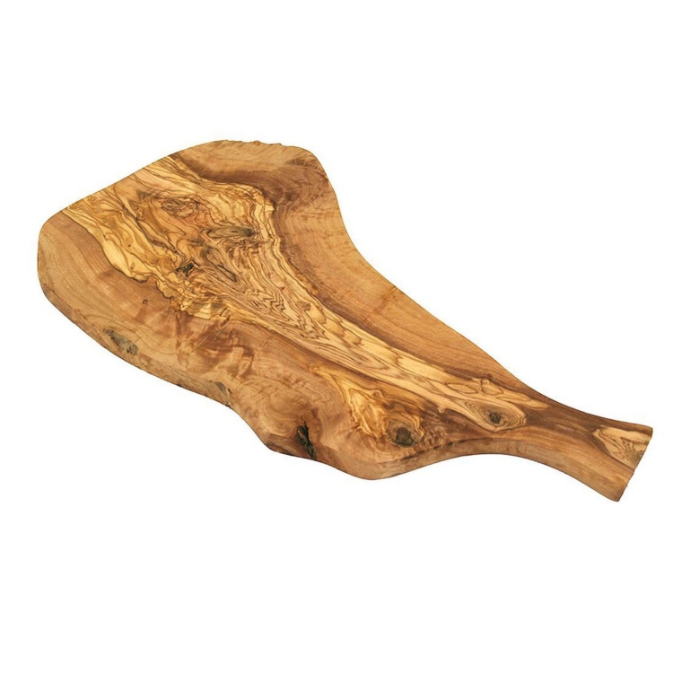 RUSTIC serving board with handle, length approx. 40 – 44 cm