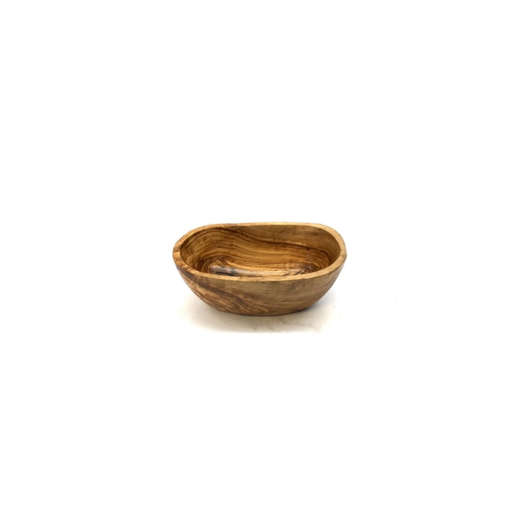 Tapas bowl, oval 14 - 16 cm made of olive wood - Image 2