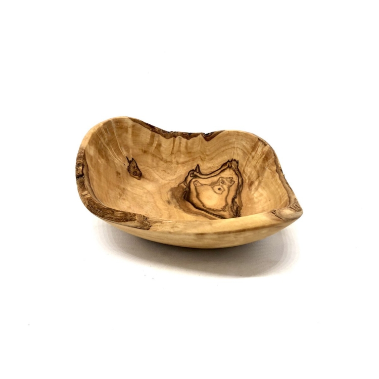 RUSTIKAL bowl, small, length approx. 9 – 11 cm made of olive wood - Image 2