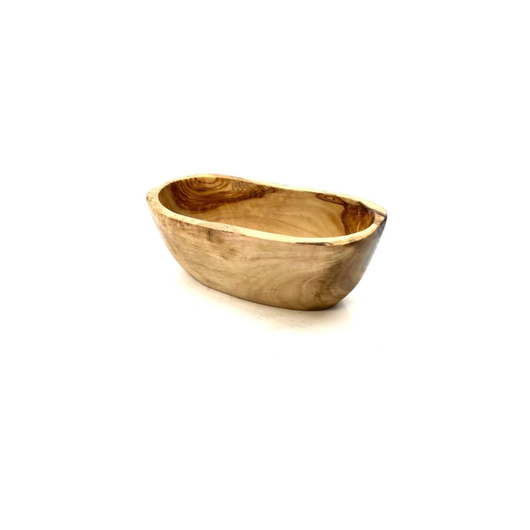 Tapas bowl, oval 14 - 16 cm made of olive wood - Image 5