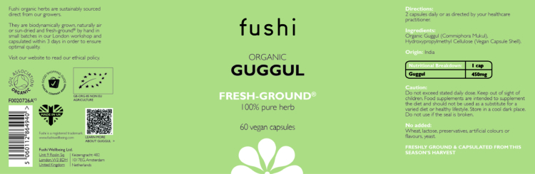 Wild Guggul 60 vegan capsules - Image 2