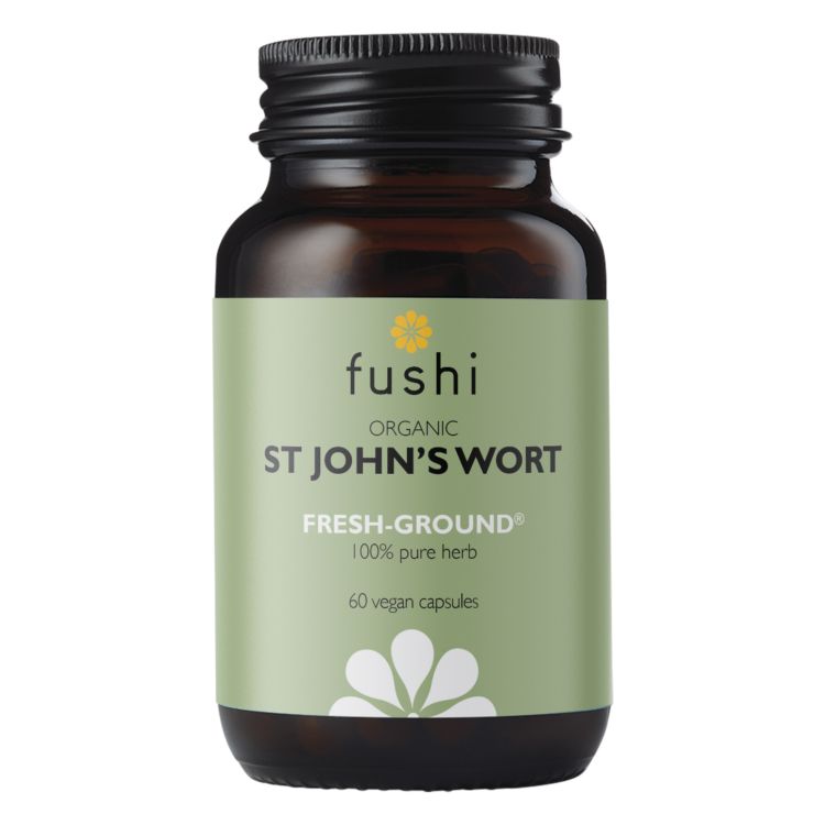 Organic St John's Wort 60 vegan capsules