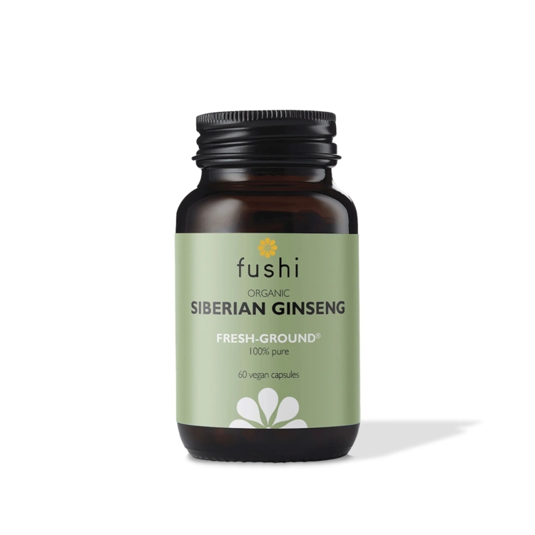 Organic Siberian Ginseng 60 vegan capsules