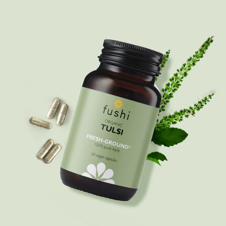 Organic Tulsi (Holy Basil) 60 vegan capsules - Image 4