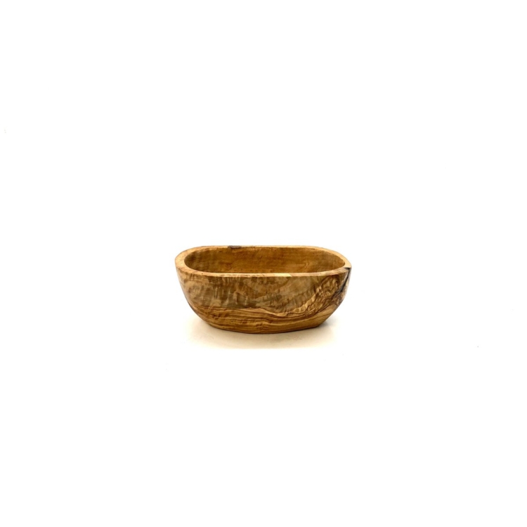 Tapas bowl, oval 14 - 16 cm made of olive wood - Image 3