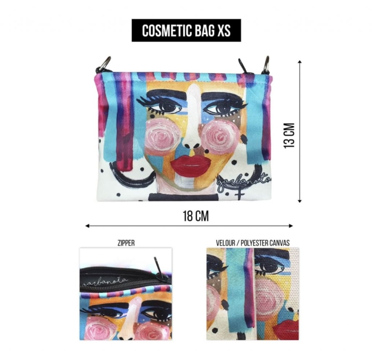 MAKEUP BAG / POUCH COLORFUL MOSAIC - Image 7