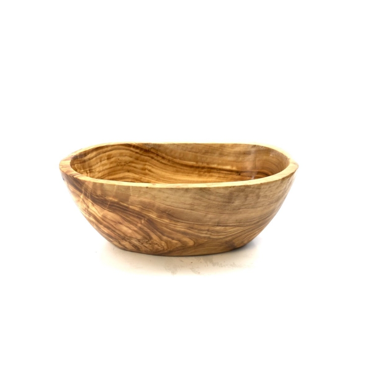 Tapas bowl, oval 14 - 16 cm made of olive wood