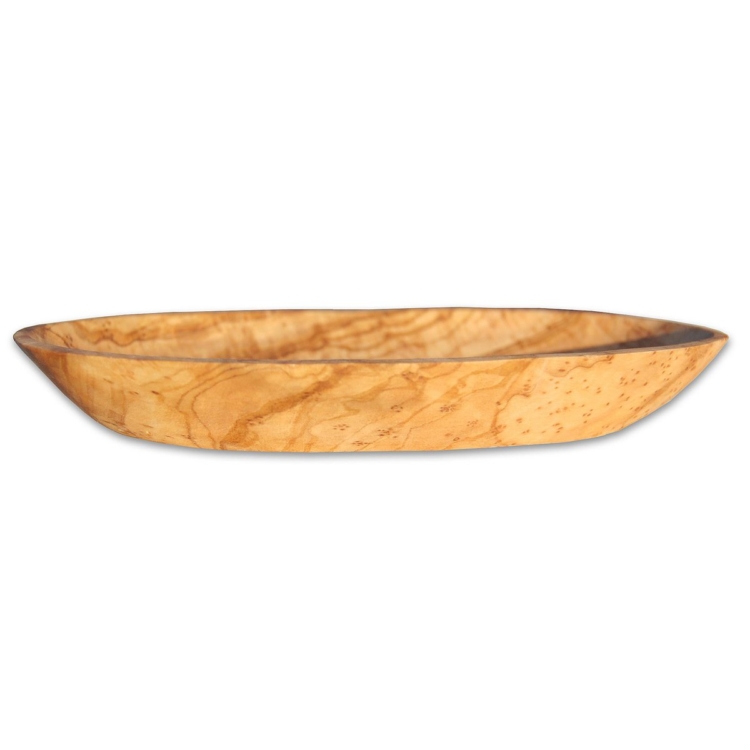 Small oval bowl approx. 17 – 19 x 11 x 3 cm made of olive wood - Image 3