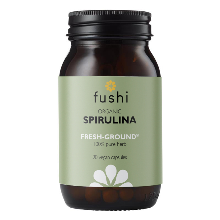 Organic Spirulina 90 vegan capsules