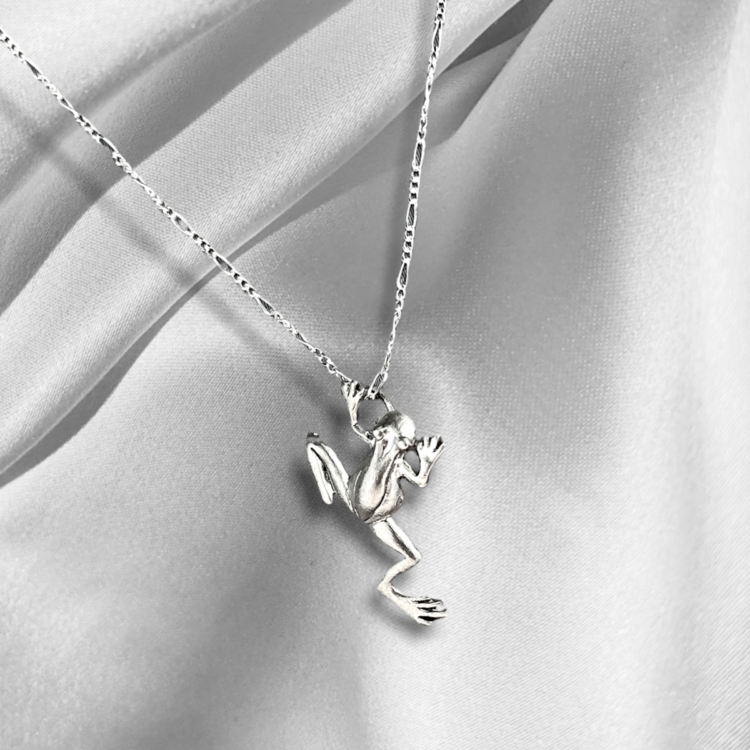 Frog 925 Sterling Silver Necklace - Image 2