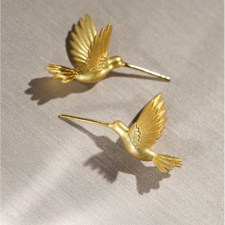 Good Luck Birds Ear Studs - Image 2