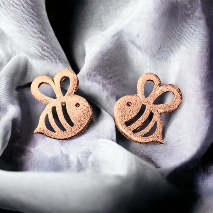 Bee Mini Stud Earrings - Image 2