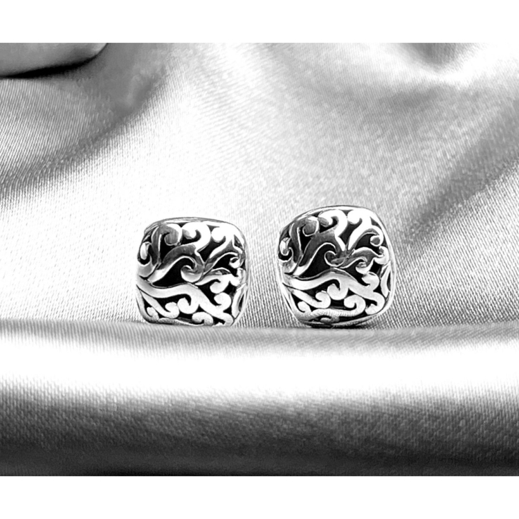 Joy of life stud earrings - 925 sterling silver