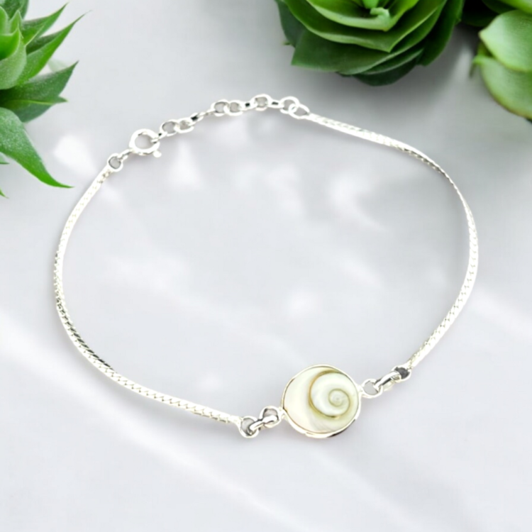 925 Sterling Silver Bracelet Shiva Eye