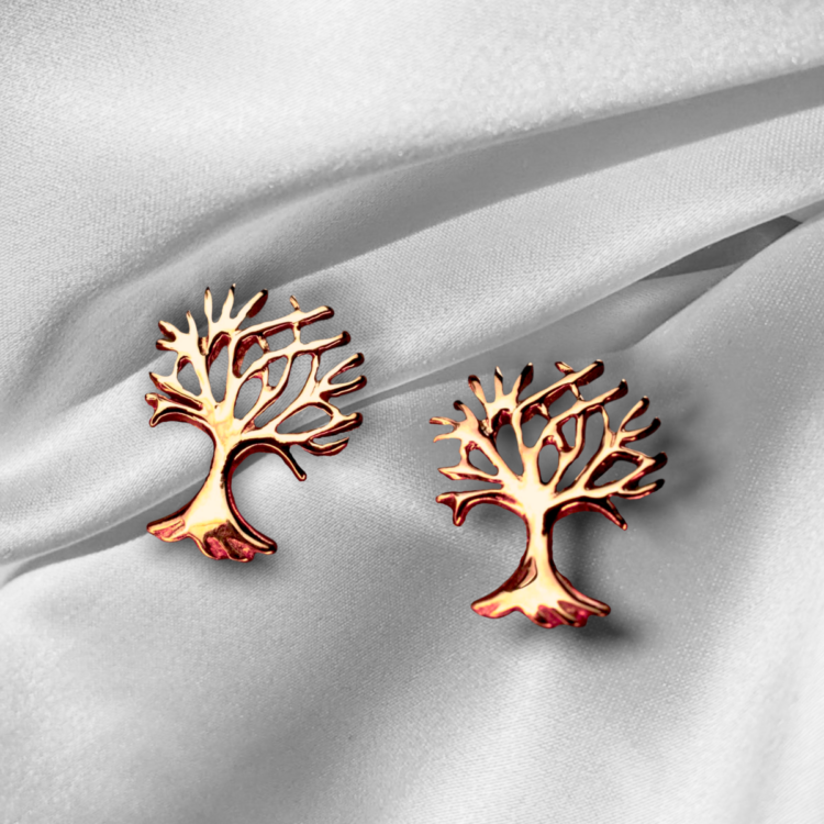 Tree of Life Mini Stud Earrings - Image 10