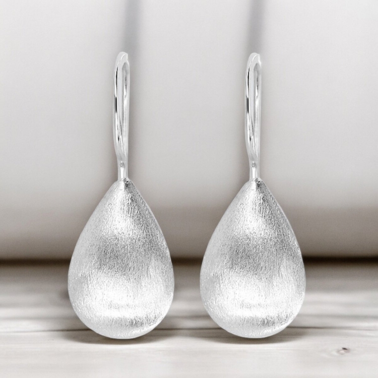 925 Sterling Silver Drop Earrings - Image 2