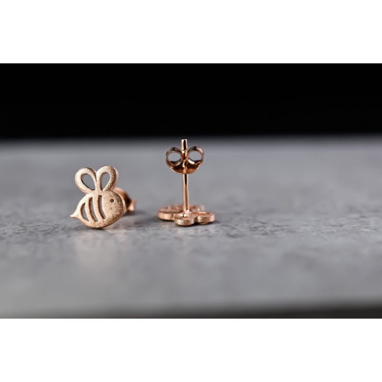 Bee Mini Stud Earrings - Image 6