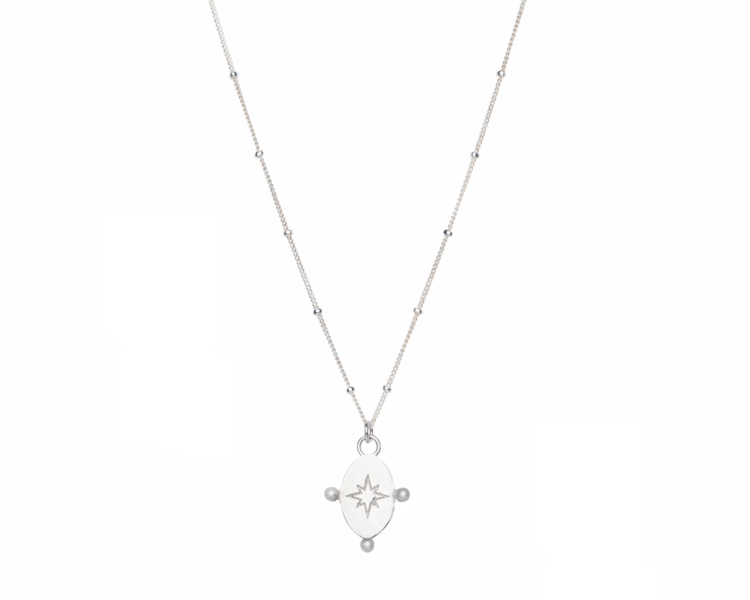 Morning Star Necklace - Silver - Image 2