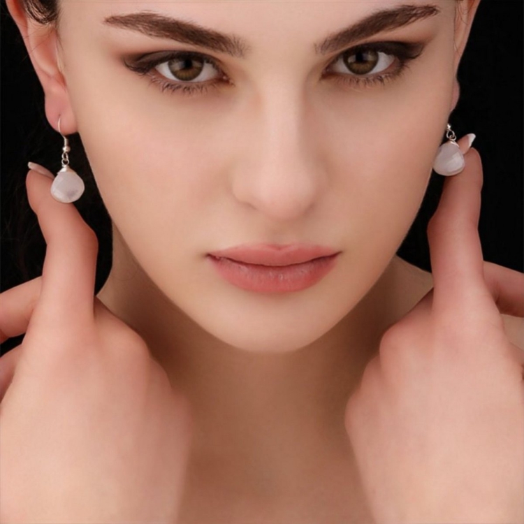 Moonstone Gemstone Earrings - Image 6