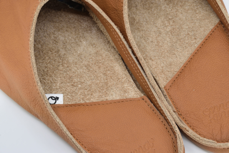 Sulbi Women's Slippers - Light Brown - Image 3