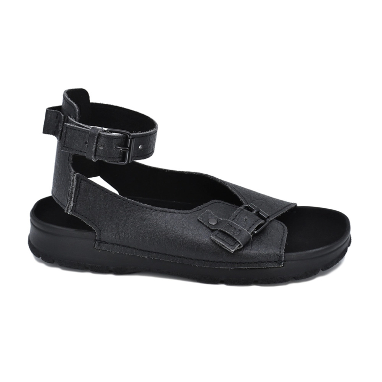 TOKU Athens VEGAN Sandals - Black - Image 6