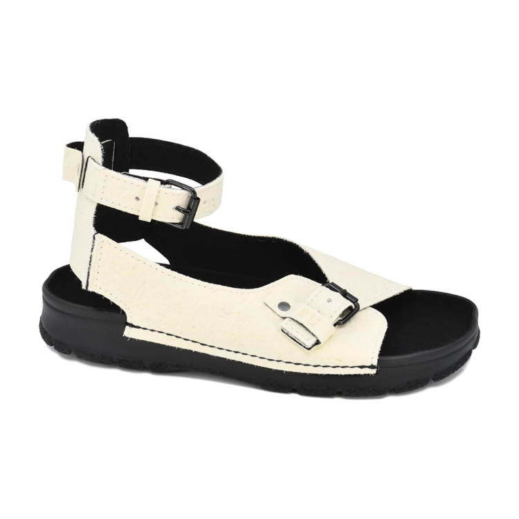 TOKU Athens Vegan Sandals - White - Image 5